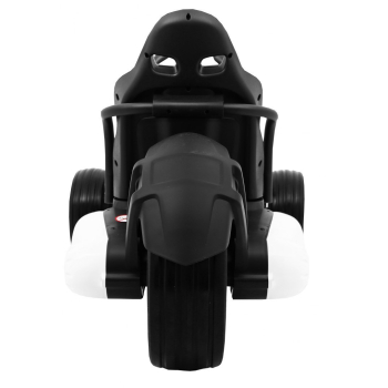 Gokart na akumulator Bolid XR-1 dla dzieci Biały + Regulowana kierownica + Profilowane siedzenie